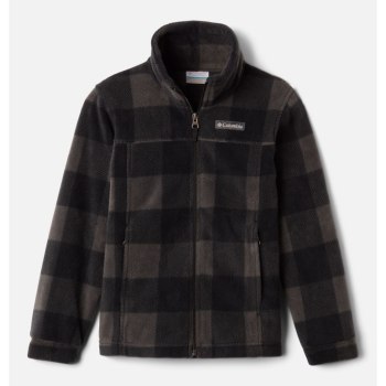 Columbia Jakne Za Dječake - Zing III Printed Fleece Crne | GHJP-36129